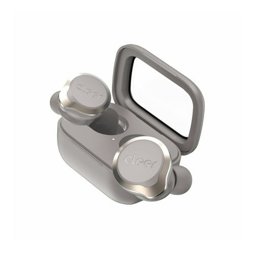 Cleer Ally Plus II Noise Canceling True Wireless Long Battery Life Earbuds (Stone)