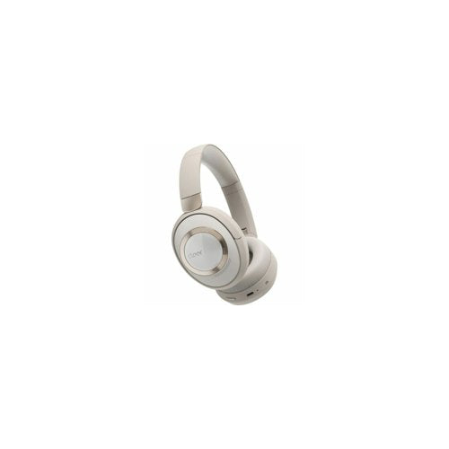 Cleer Audio Alpha Noise Canceling Hi-Res Audio Bluetooth 5.1 Over-Ear Headphones (Stone)