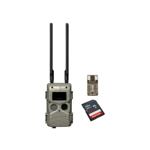 Cuddeback Tracks (Black Flash) Standalone Trail Camera w/ 32GB SD Card and Card Reader