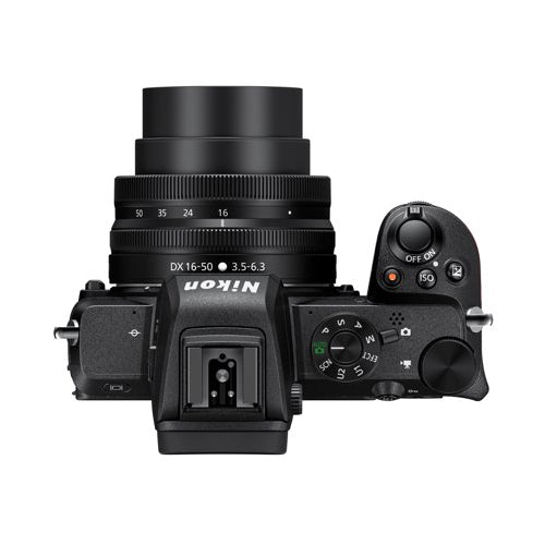 Nikon Z 50 DX-Format Mirrorless Camera with NIKKOR Z 16-50mm Lens, Mount Adapter and Accessories
