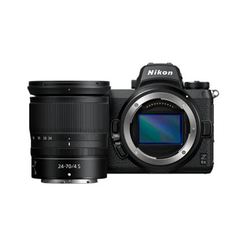 Nikon Z 6II FX-Format Mirrorless Camera with NIKKOR Z 24-70 and FTZ II Mount Adapter Bundle