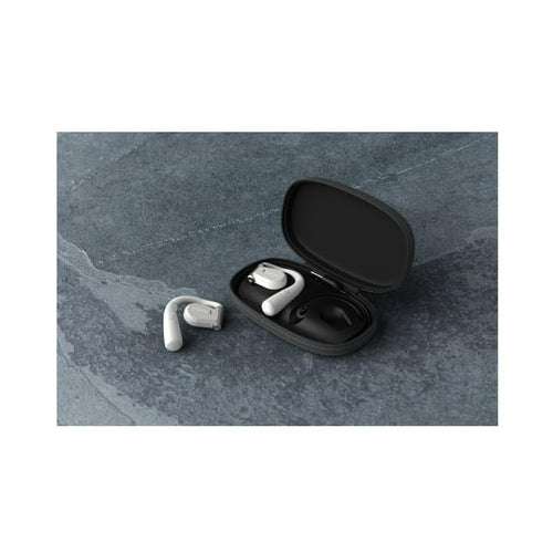 Cleer ARC Open-Ear Ear Hook Design Flexible Hinge Touch Control True Wireless Earbuds (White)