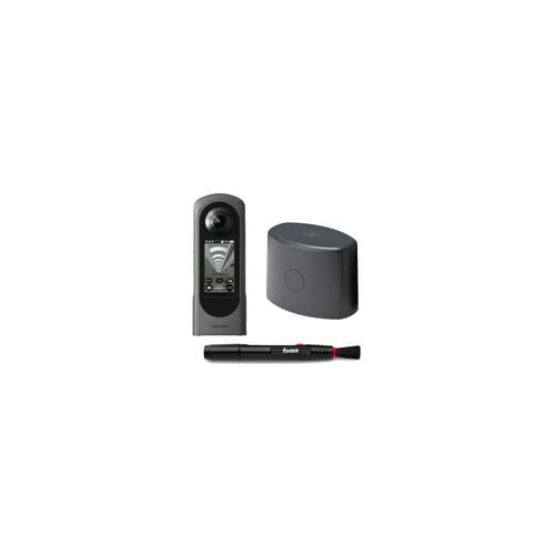 RICOH THETA X 360-Degree Camera with Lens Cap and Lens Cleaning Pen