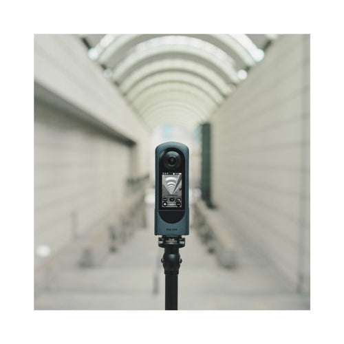 RICOH THETA X 360-Degree Camera with Lens Cap and Lens Cleaning Pen