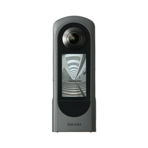 RICOH THETA X 360-Degree Camera with Lens Cap and Lens Cleaning Pen