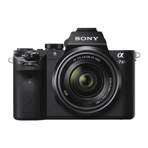 Sony Alpha a7II Mirrorless Digital Camera with 28-70mm Lens and Tripod Bundle