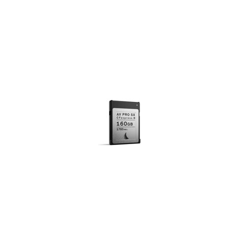 Angelbird AV PRO CFexpress 2.0 Type B SX 160 GB 1785 MB/s Read and 1600 MB/s Write Speed Memory Card