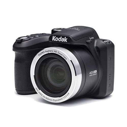 Kodak PIXPRO AZ401 Astro Zoom Digital Camera (Black) Bundle with 32GB Memory Card and Accessory
