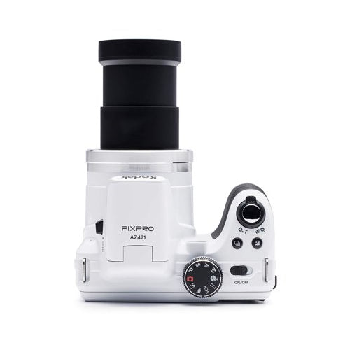 Kodak PIXPRO AZ425 Astro Zoom 20MP Digital Camera (White) with 32GB Card