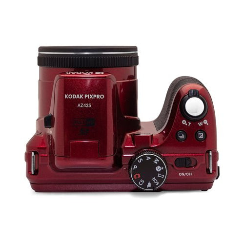 Kodak PIXPRO AZ425 Astro Zoom 20MP Camera with 42x Zoom (Red) with Accessory kit