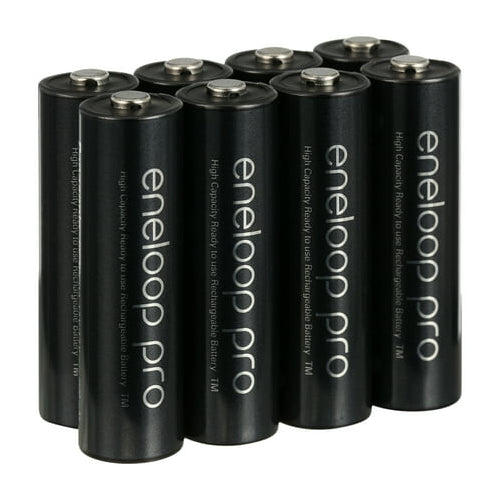 Panasonic Eneloop Pro AA Rechargeable Batteries (8-Pack)