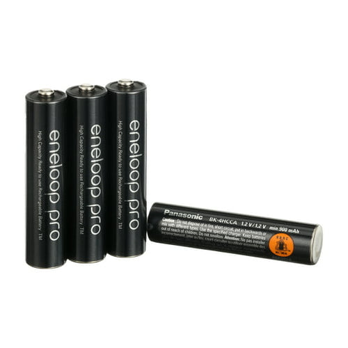 Panasonic Eneloop Pro AAA Rechargeable Batteries (4-Pack)