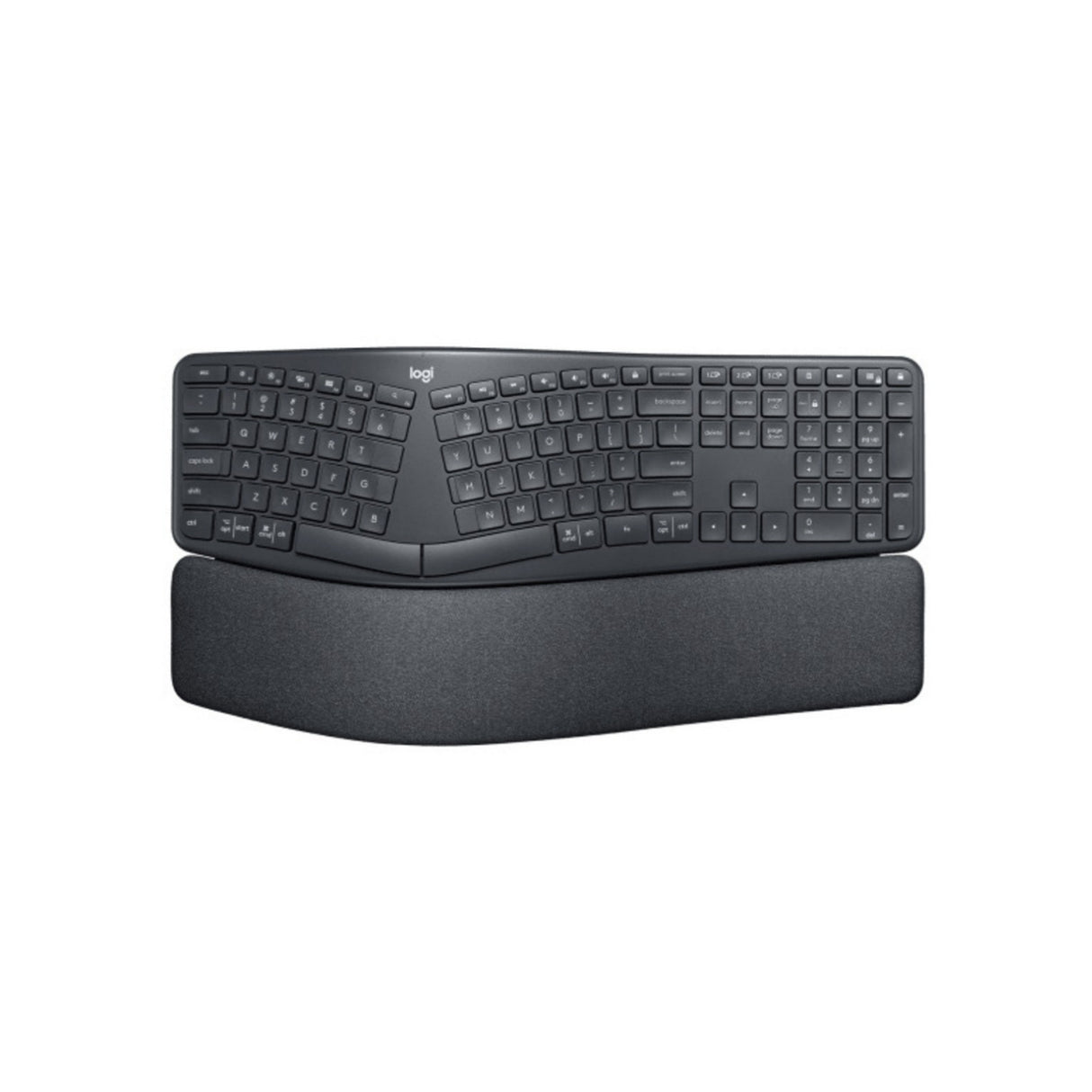 Logitech Ergo K860 Ergonomic Wireless Split Keyboard with Perfect Stroke Keys and Curved Keyframe