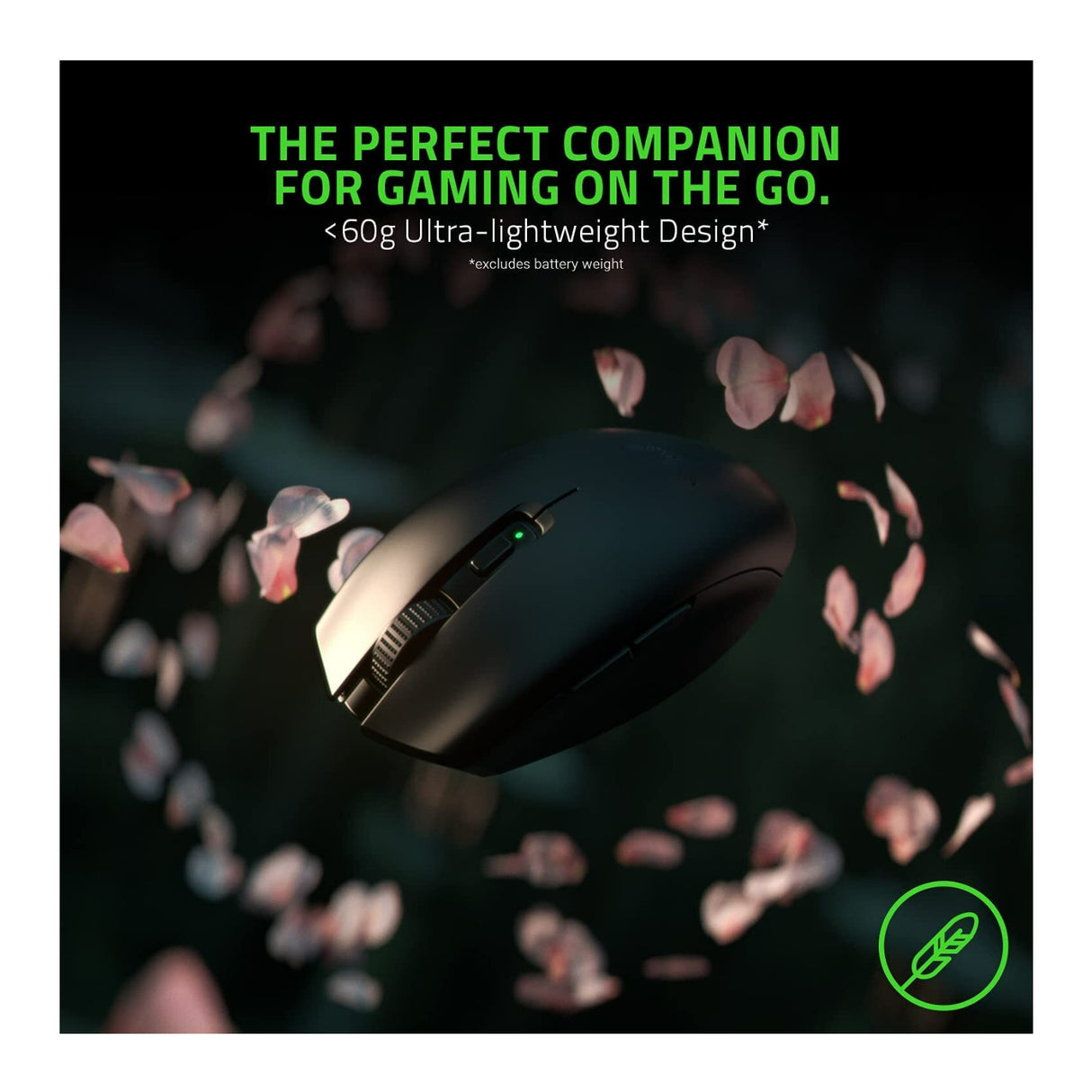 Razer Orochi V2 Ultra Lightweight Design 2 Wireless Modes Long Battery Life Gaming Mouse (Black)