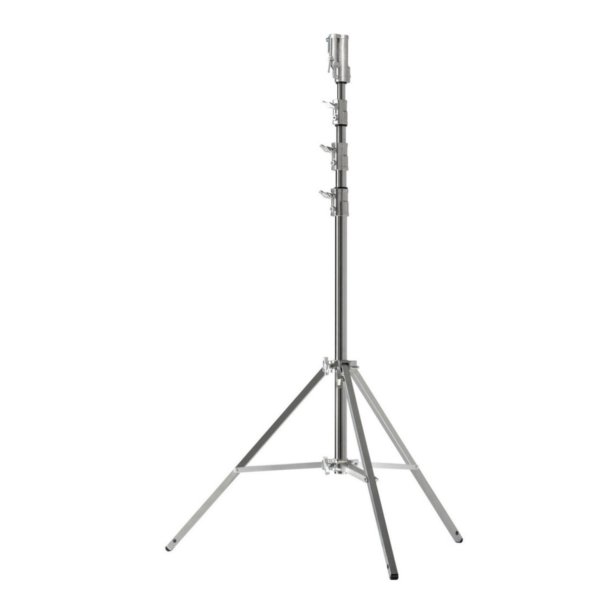 Kupo Master High Cine Stand with Triple Function Universal Head and Leveling Leg (Silver)