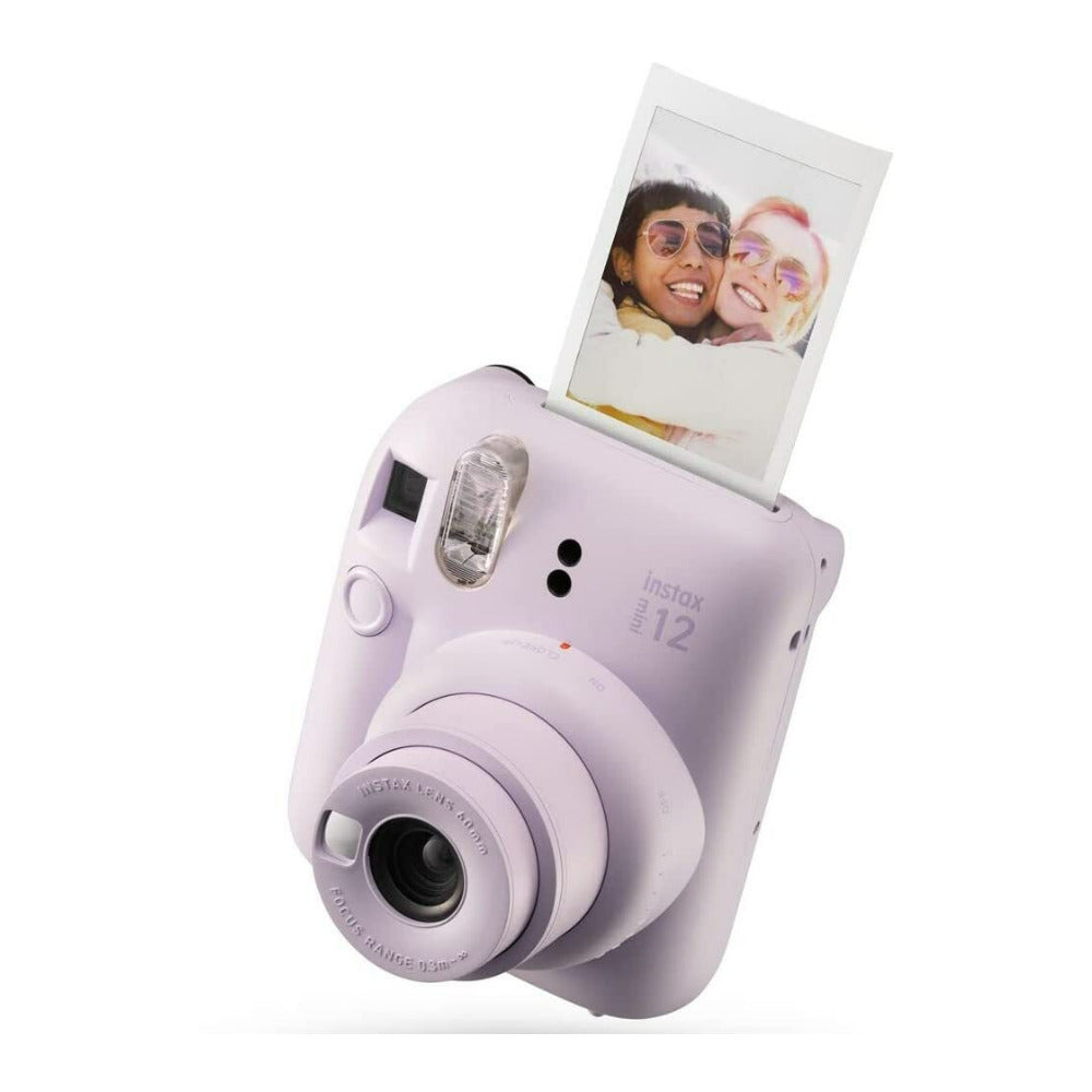 Fujifilm Instax Mini 12 Easy-To-Use Instant Camera with Flash and Close-Up Mode (Lilac Purple)