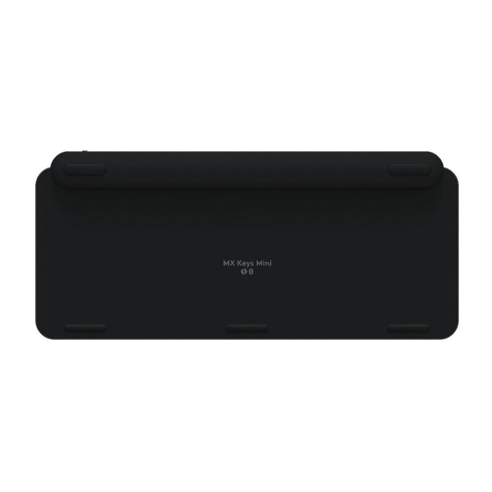 Logitech MX Keys Mini Minimalist Wireless Illuminated Keyboard (Black) w/Bluetooth Mouse & Palm Rest