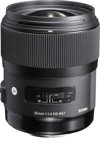 Sigma 35mm f/1.4 DG HSM ART Lens for Canon EF