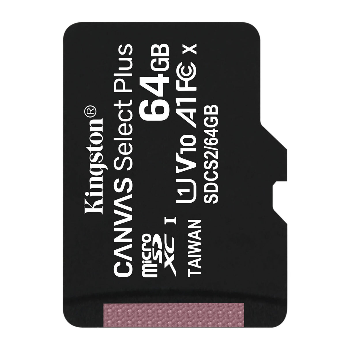 Kingston 64GB 100MB/s Read Speed Canvas Durable A1-Rated Memory Cards (2-Pack)