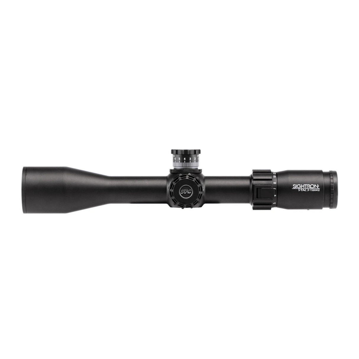 Sightron S-TAC 3-16x42mm Zero Stop Riflescope with MOA-5 Reticle (Black)
