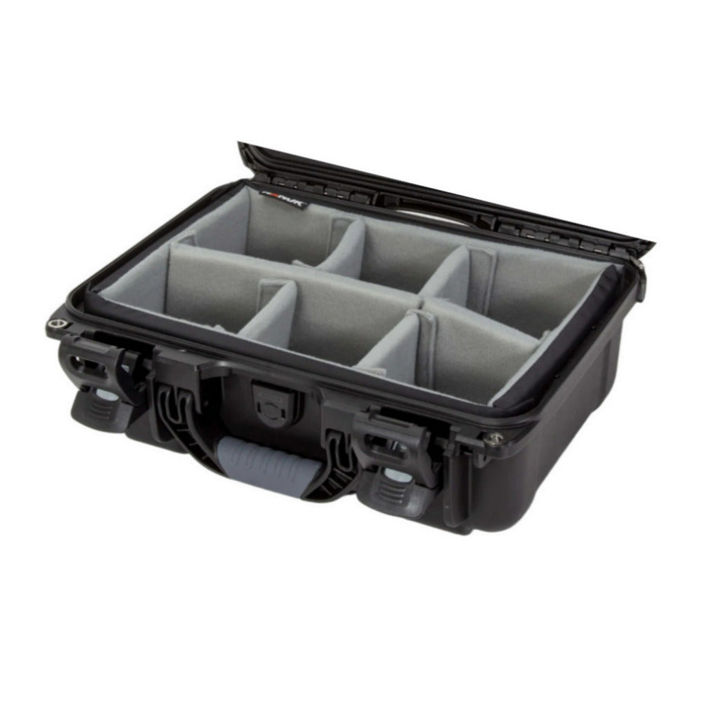 Nanuk 915 Pro IP67 Rated Impact-Resistant Hard Case with Soft Grip and Ergonomic Handle (Black)