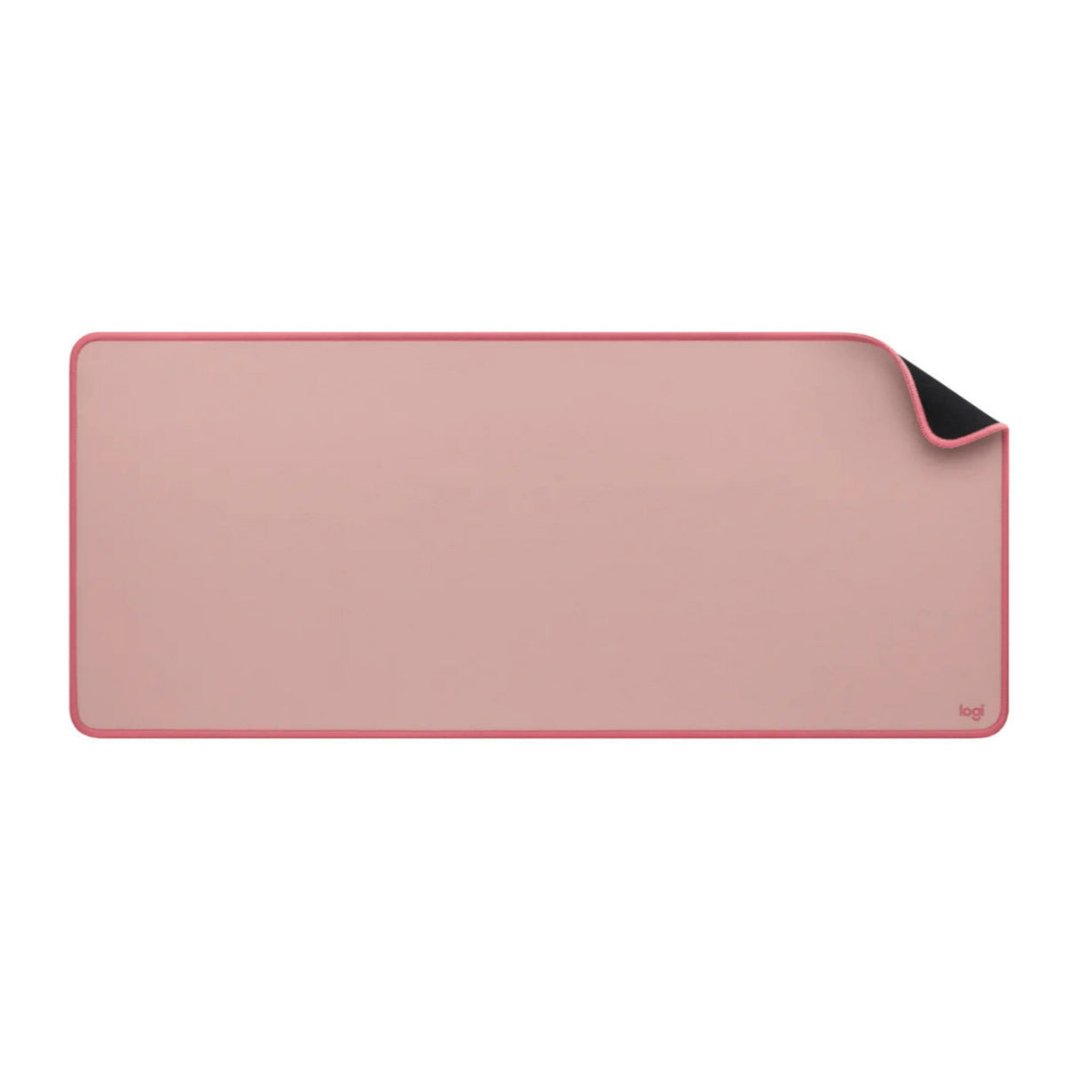 Logitech Studio Series Spill-Resistant Desk Mat with Anti-Slip Base (Dark Rose)