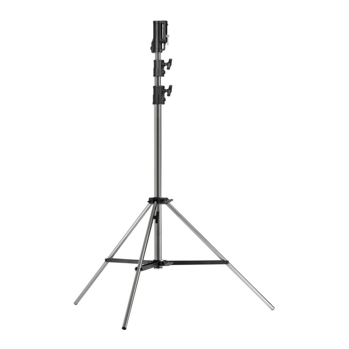 Kupo Master Combo HD Chrome-Plated Steel Stand with Leveling Leg and Cushioned Risers (Silver)