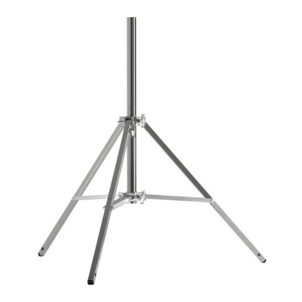 Kupo Master High Cine Stand with Triple Function Universal Head and Leveling Leg (Silver)
