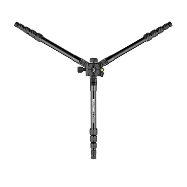 Manfrotto Element Small Traveller Aluminum Three Leg-Angle Stops Tripod (Black)