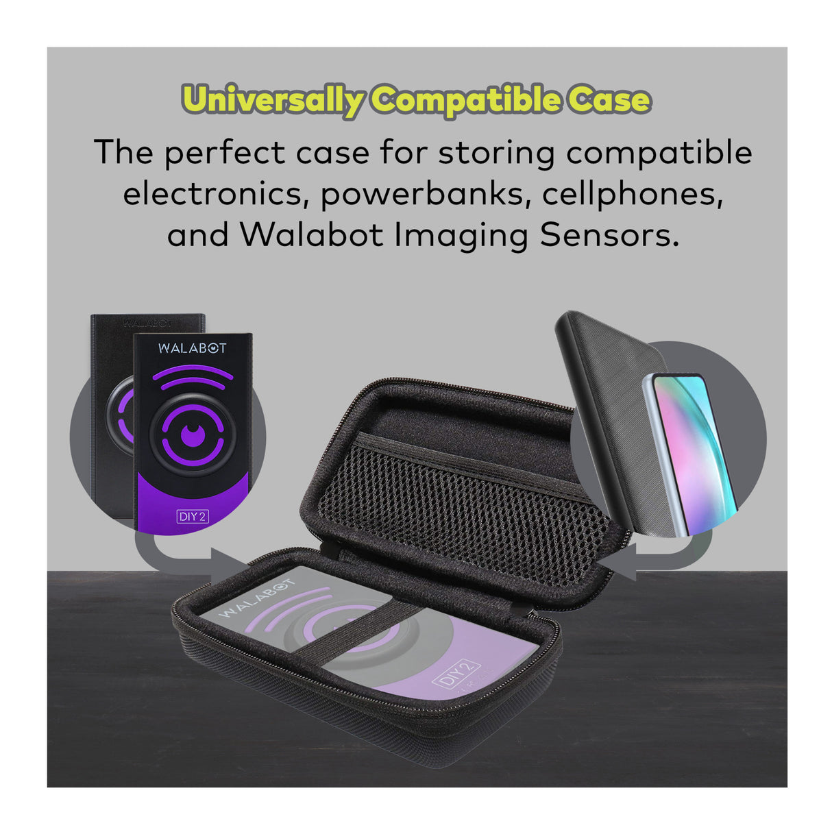 Knox Gear Travel Organizer and Storage Case for Electronics/Accessories