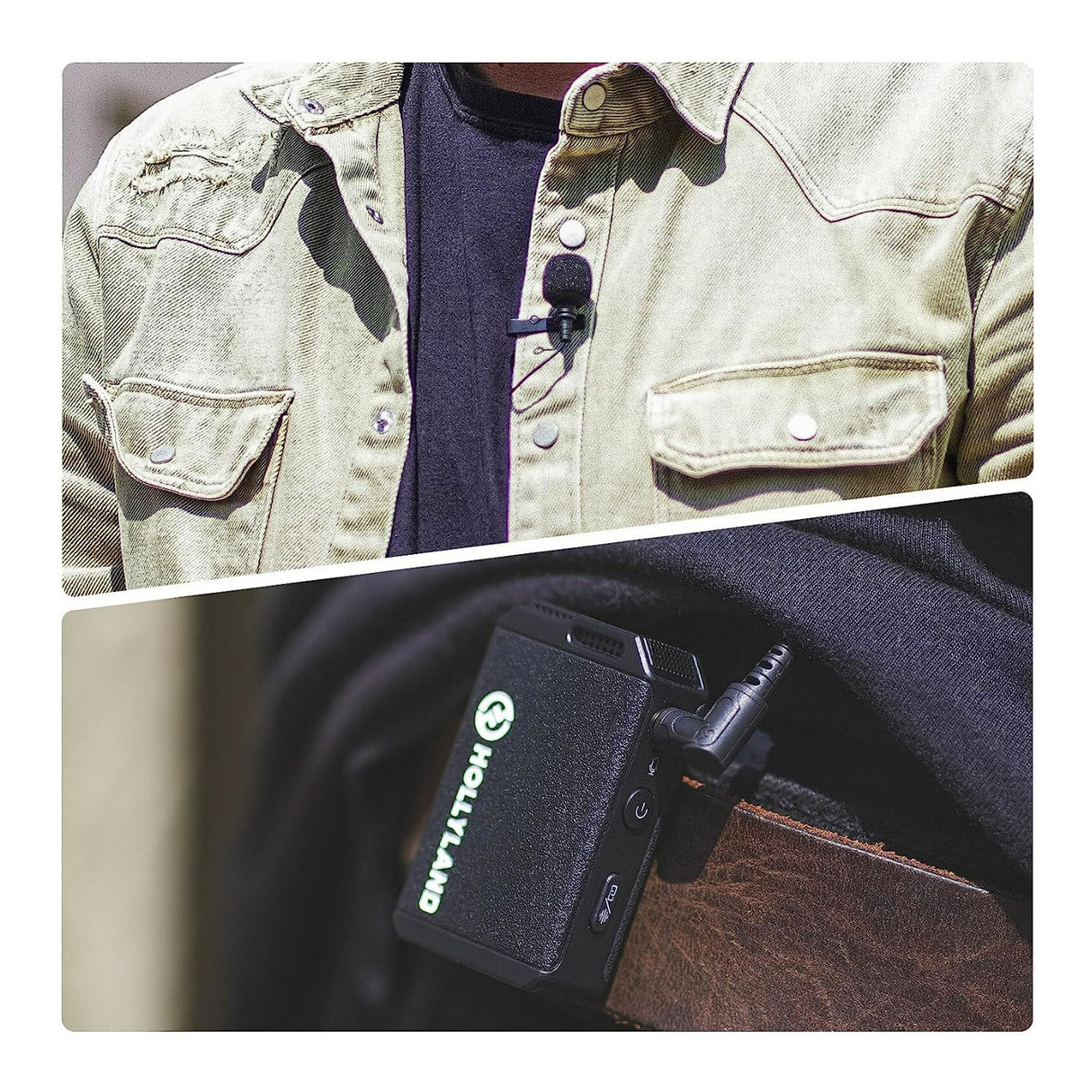 Hollyland Omnidirectional Lavalier Microphone for LARK MAX Mic System (Black)