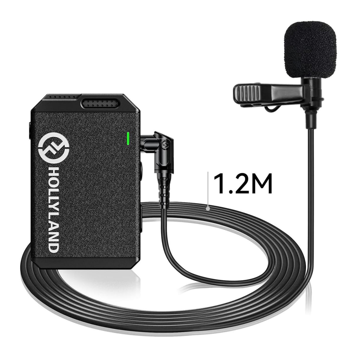 Hollyland Omnidirectional Lavalier Microphone for LARK MAX Mic System (Black)