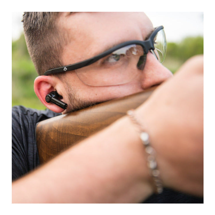 Walker's Disruptor Noise Canceling Bluetooth Earbuds with Forward Focus Mode