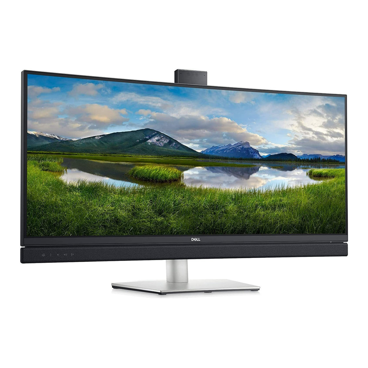 Dell 34.1-Inch Video Conferencing Monitor with Enhanced Security and Seamless Transitions