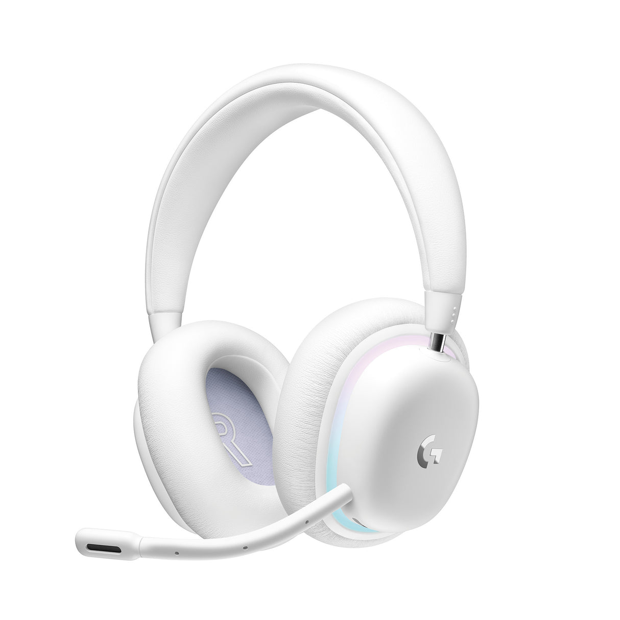 Logitech G735 Wireless Gaming Bluetooth Headset (White) with Headphone Stand
