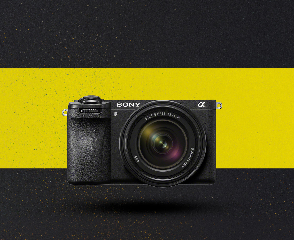 Sony Alpha 6700 APS-C Mirrorless Camera with 18-135mm lens with Mug, Photo Editing Software Bundle