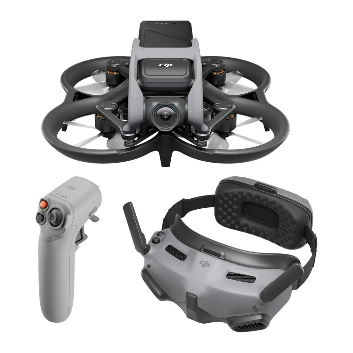 DJI Avata Born to Fly Explorer Combo FPV Drone with Goggles Integra Black and New RC Motion 2
