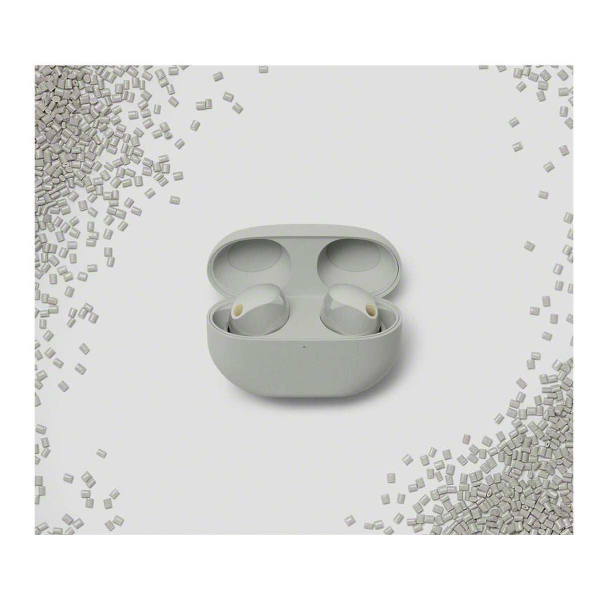 Sony WF-1000XM5 Truly Wireless Noise Canceling Earbuds (Silver) with Earbuds Accessory