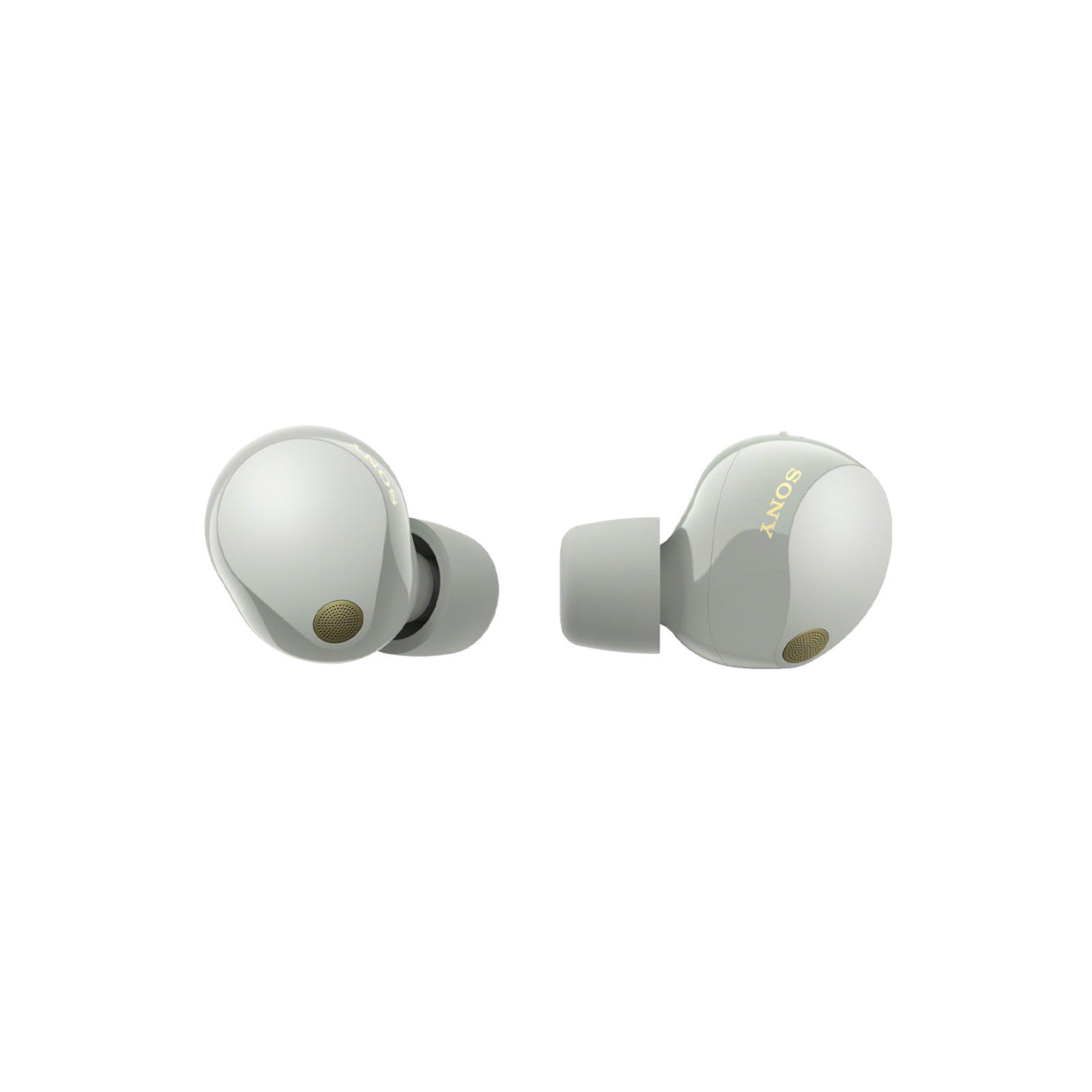 Sony WF-1000XM5 Truly Wireless Noise Canceling Earbuds (Silver) with Hard Shell Earbud Case