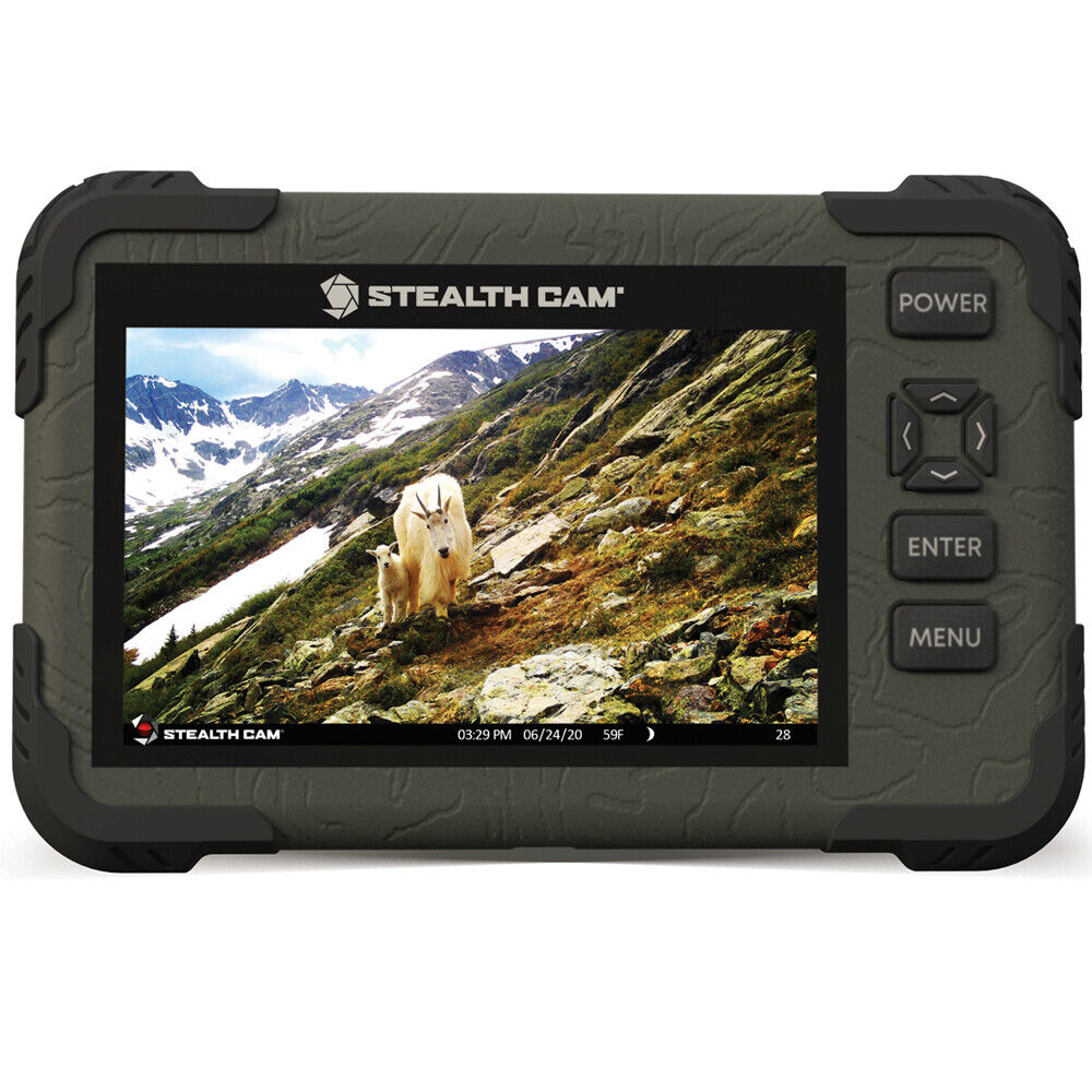 Stealth Cam SD Card Reader/Viewer with 4.3-Inch LCD Touch Screen and Touch Detection
