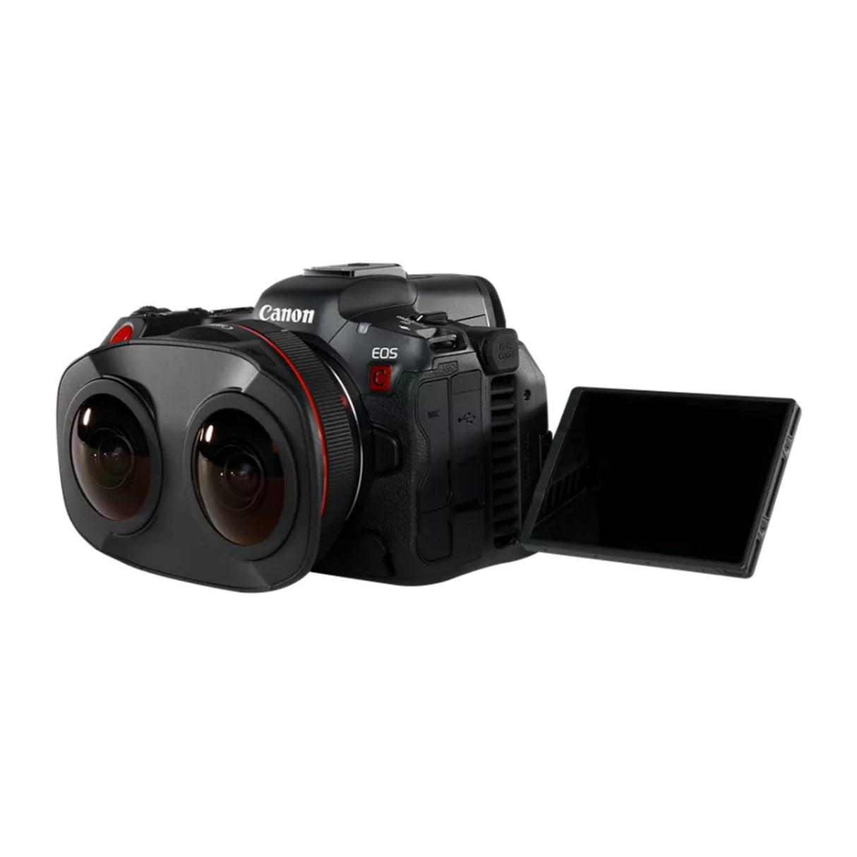 Canon EOS R5 C VR Creator Kit with RF 5.2mm f/2.8 Dual Fisheye Lens for 180 Degree VR Shooting