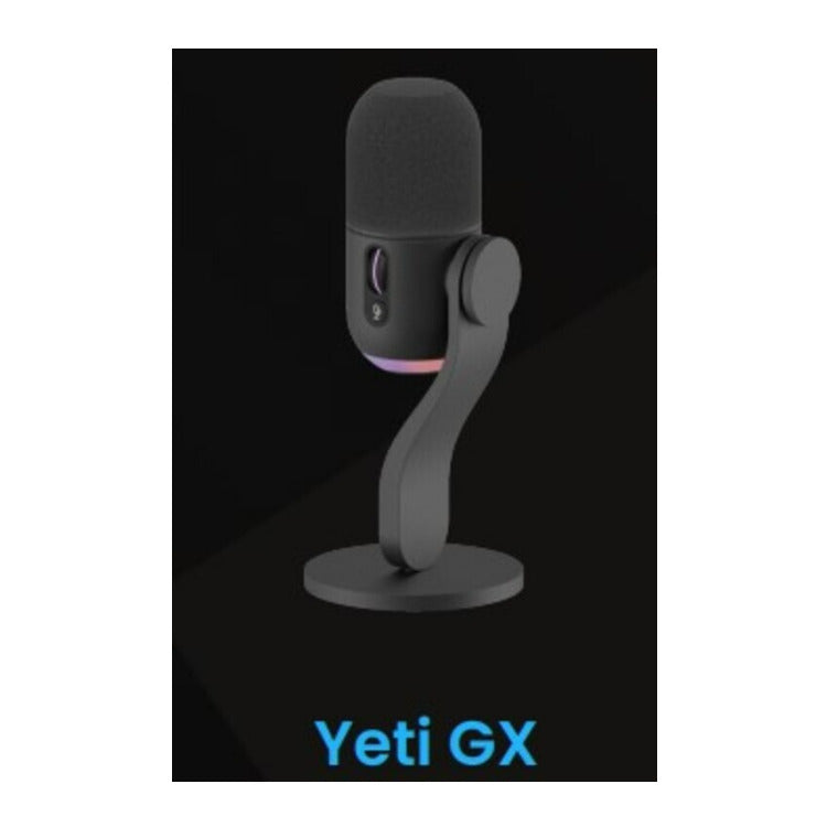 Logitech Yeti GX RGB LIGHTSYNC-Powered Gaming Microphone (Black)