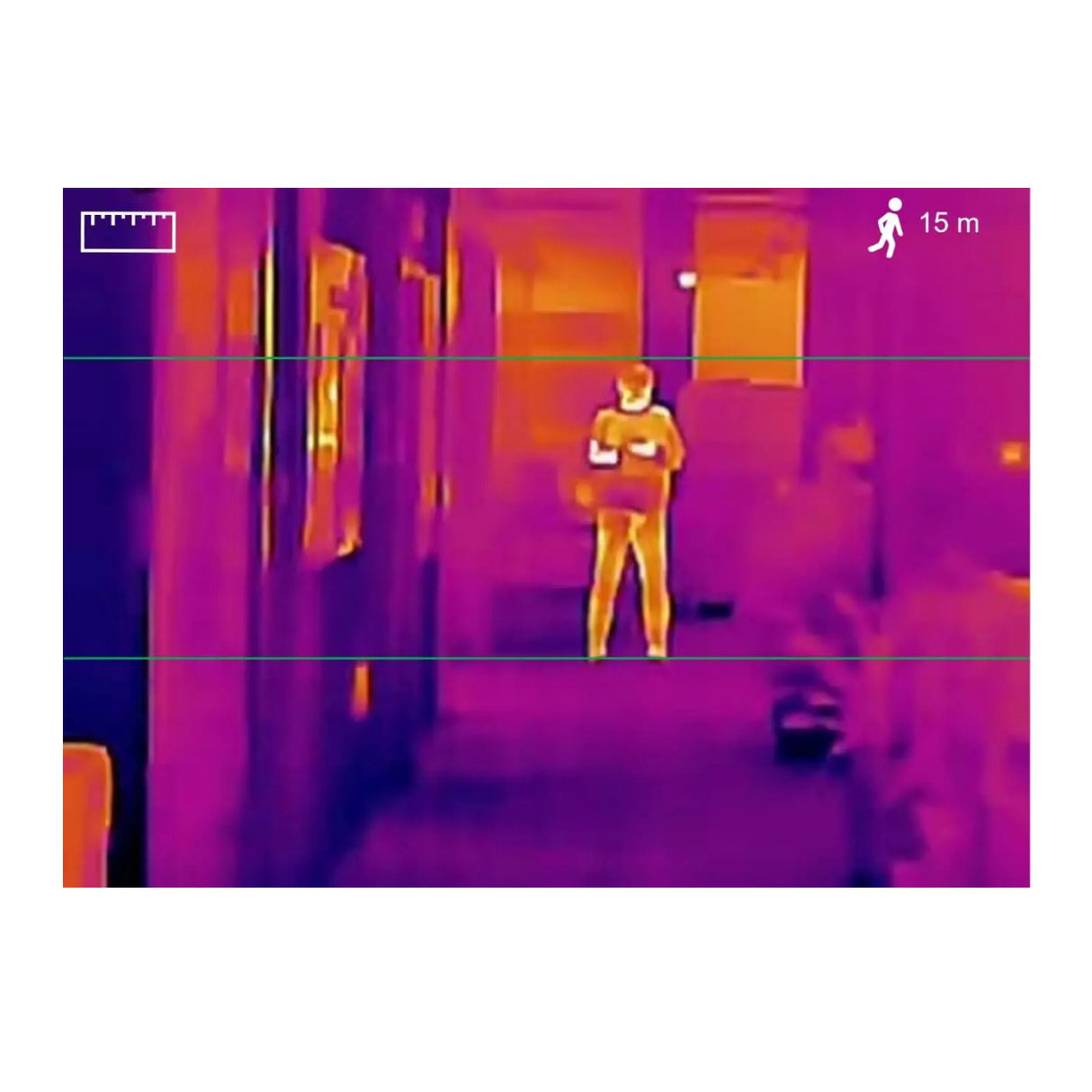 Lorex Portable Weatherproof 50Hz Frame Rate 256GB Micro SD Capacity Thermal Monocular Camera