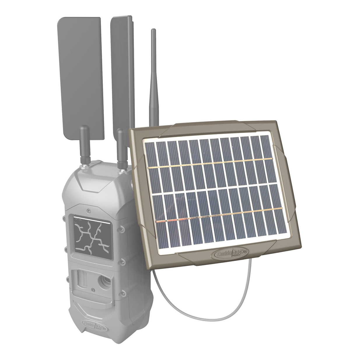 Cuddeback Tracks Low-Glow Cell Camera with Solar Power Bank Bundle