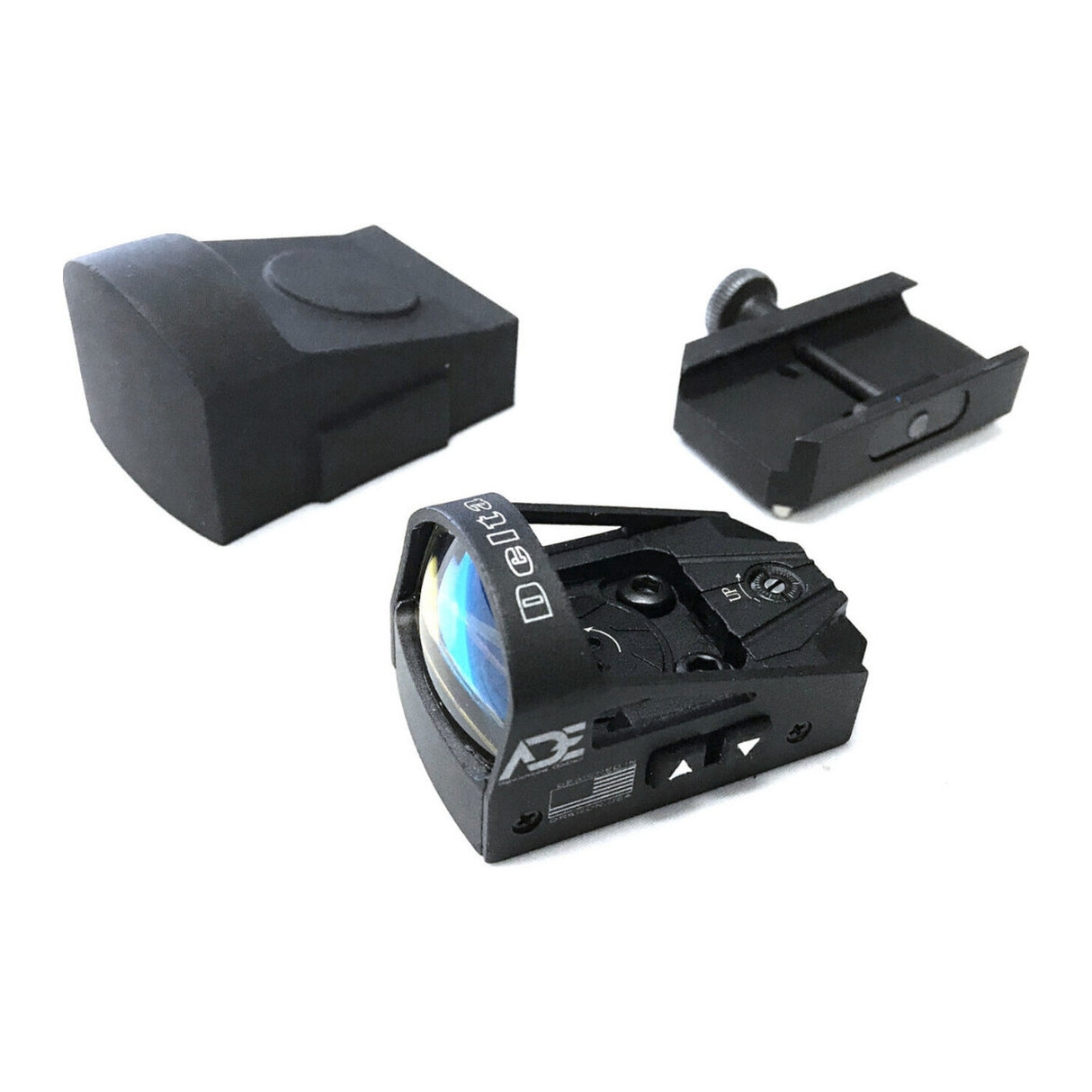 ADE Advanced Optics Delta 6 MOA Waterproof Red Dot Sight for Precision (Black)