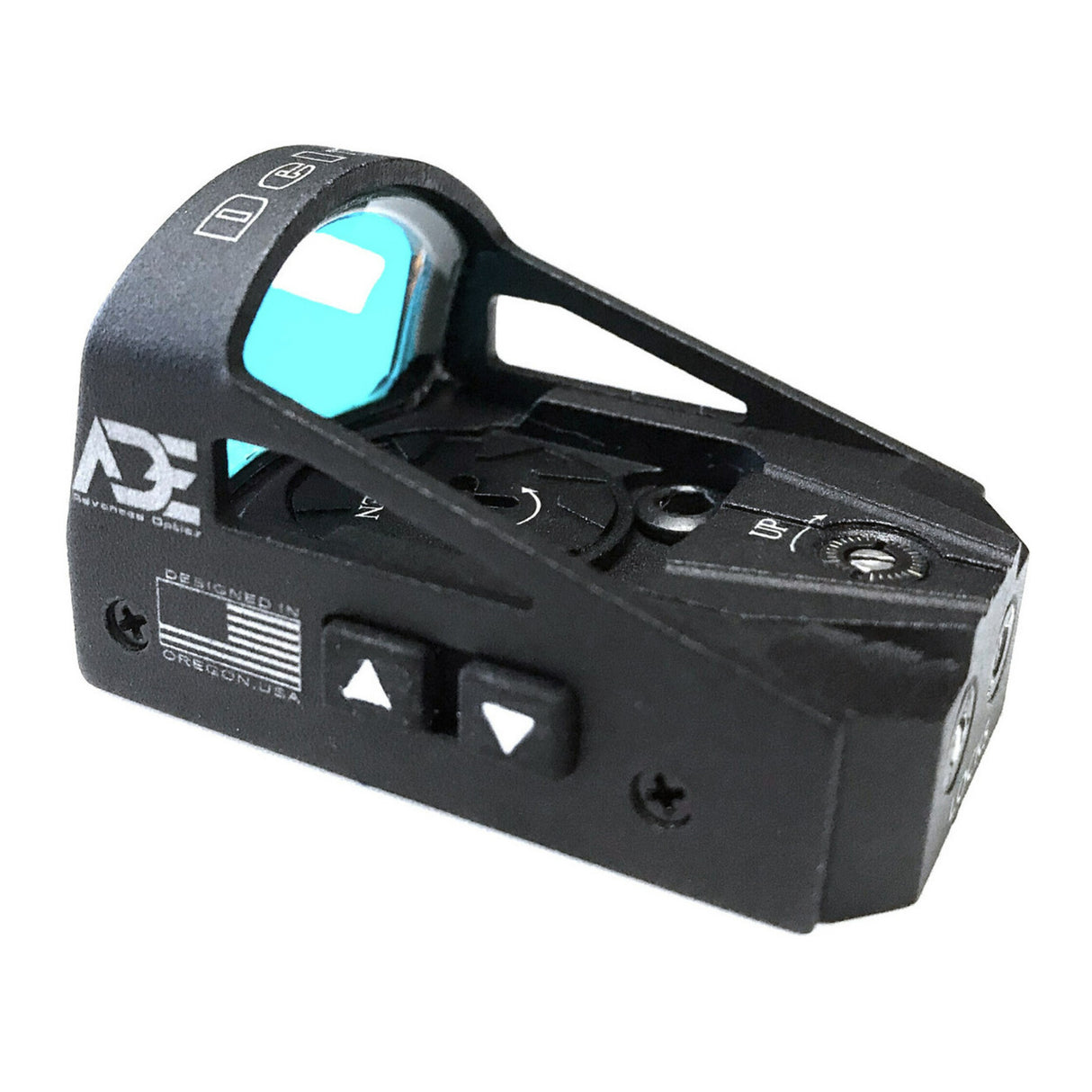 ADE Advanced Optics Delta 6 MOA Waterproof Red Dot Sight for Precision (Black)