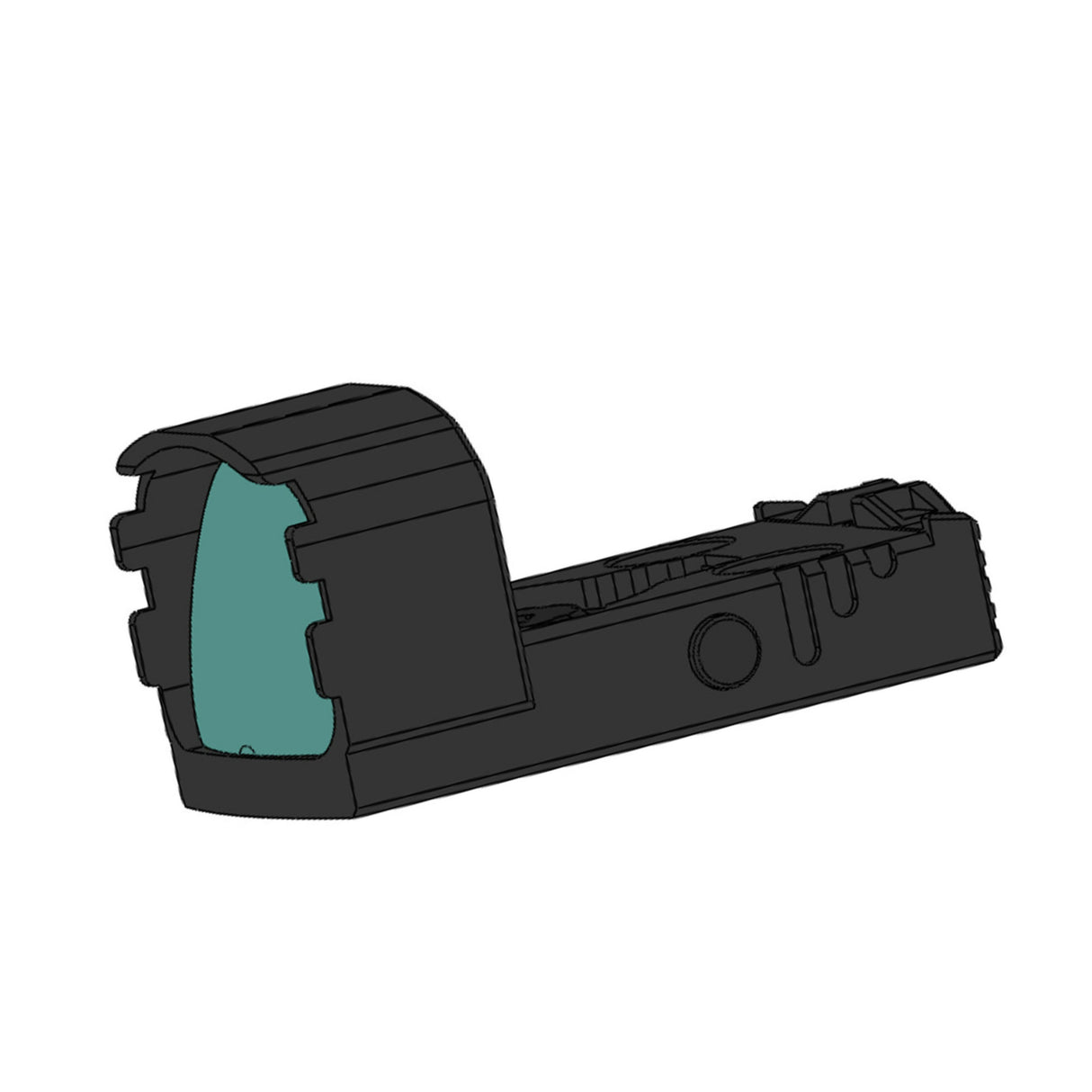 Ade Advanced Optics NUWA PRO (RD3-021 PRO) Motion Awake Ultra Micro Green Reticle Dot Sight, Canik T