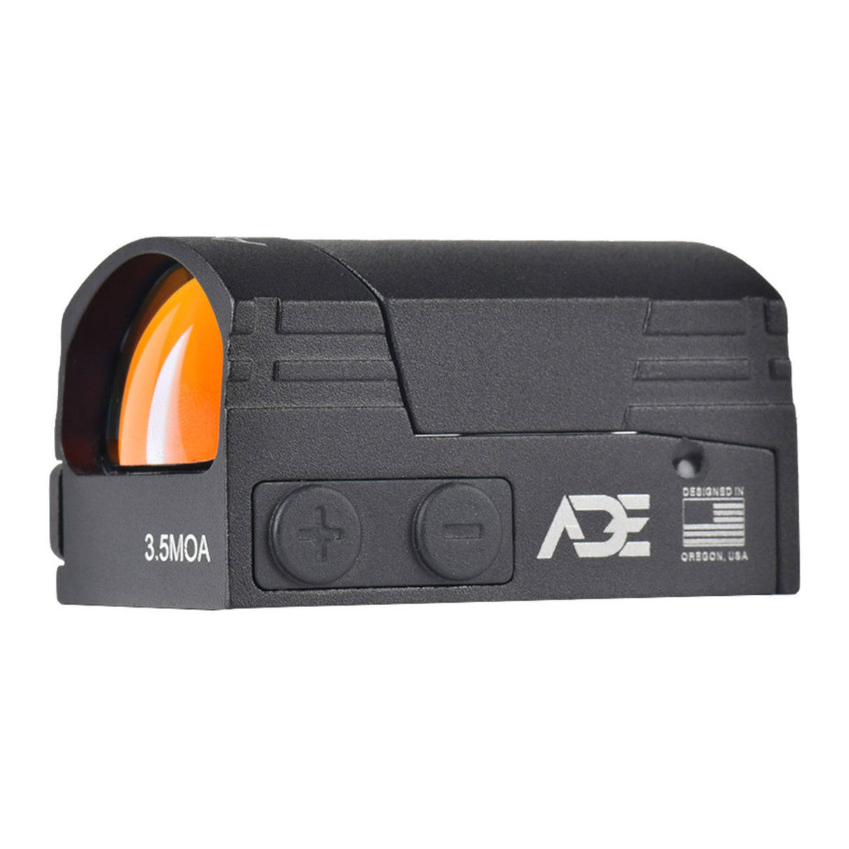 ADE Advanced Optics RD3-028 Ares Pro Motion Awake System and 6 Reticles (Black)