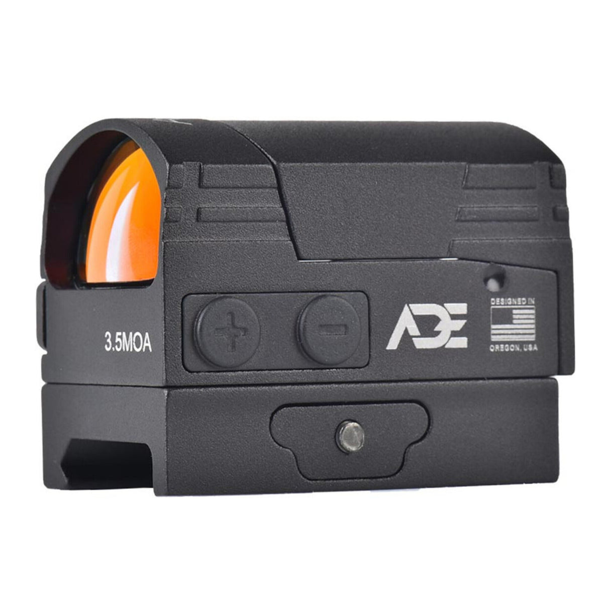 ADE Advanced Optics RD3-028 Ares Pro Motion Awake System and 6 Reticles (Black)