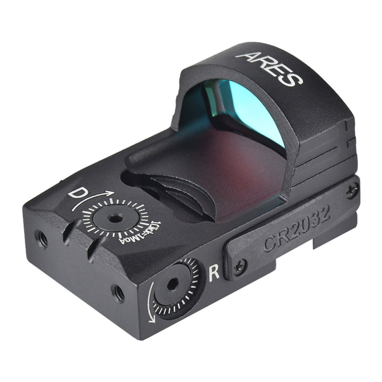 ADE Advanced Optics RD3-028 Ares Pro Motion Awake System and 6 Reticles (Black)